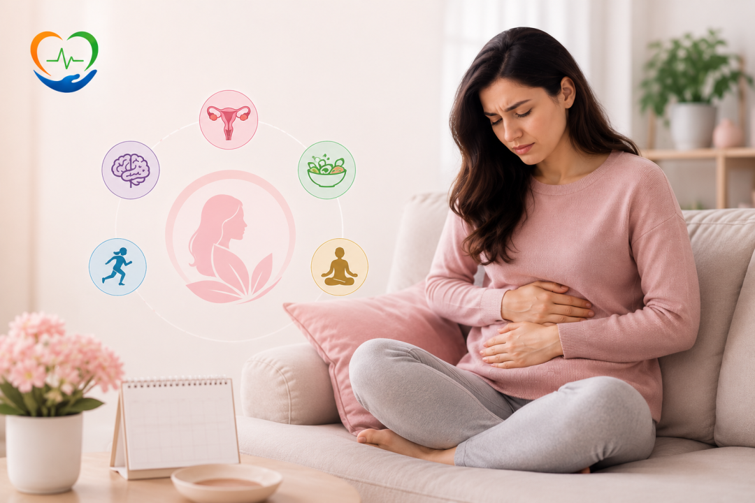 علت PMS چیست؟ | مهم‌ترین عوامل ایجاد سندرم پیش از قاعدگی + راه‌های کاهش علائم